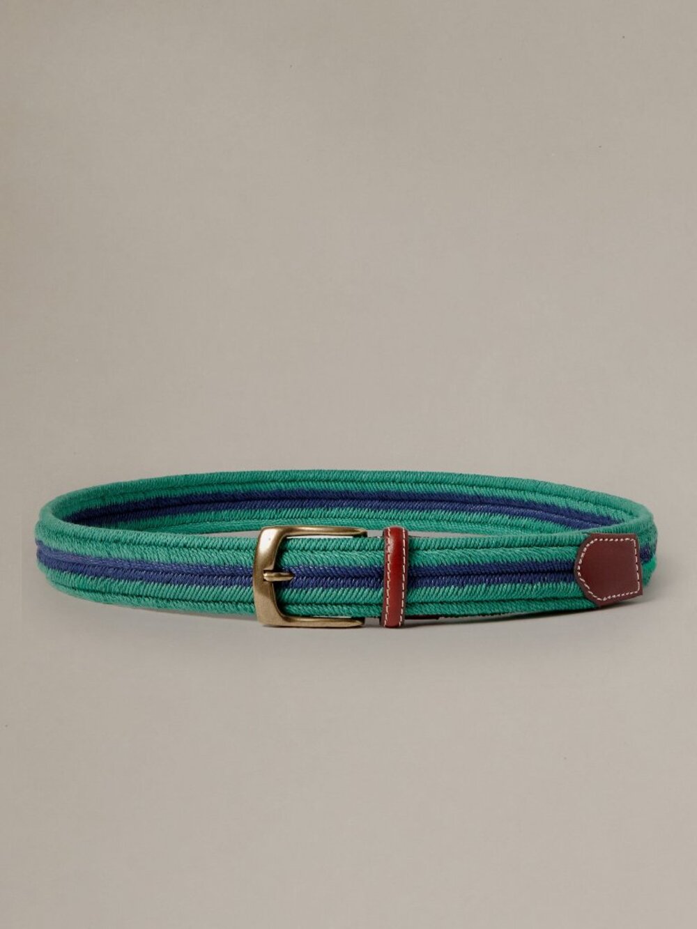 J McLaughlin Ray Belt - Green/Navy NEW
